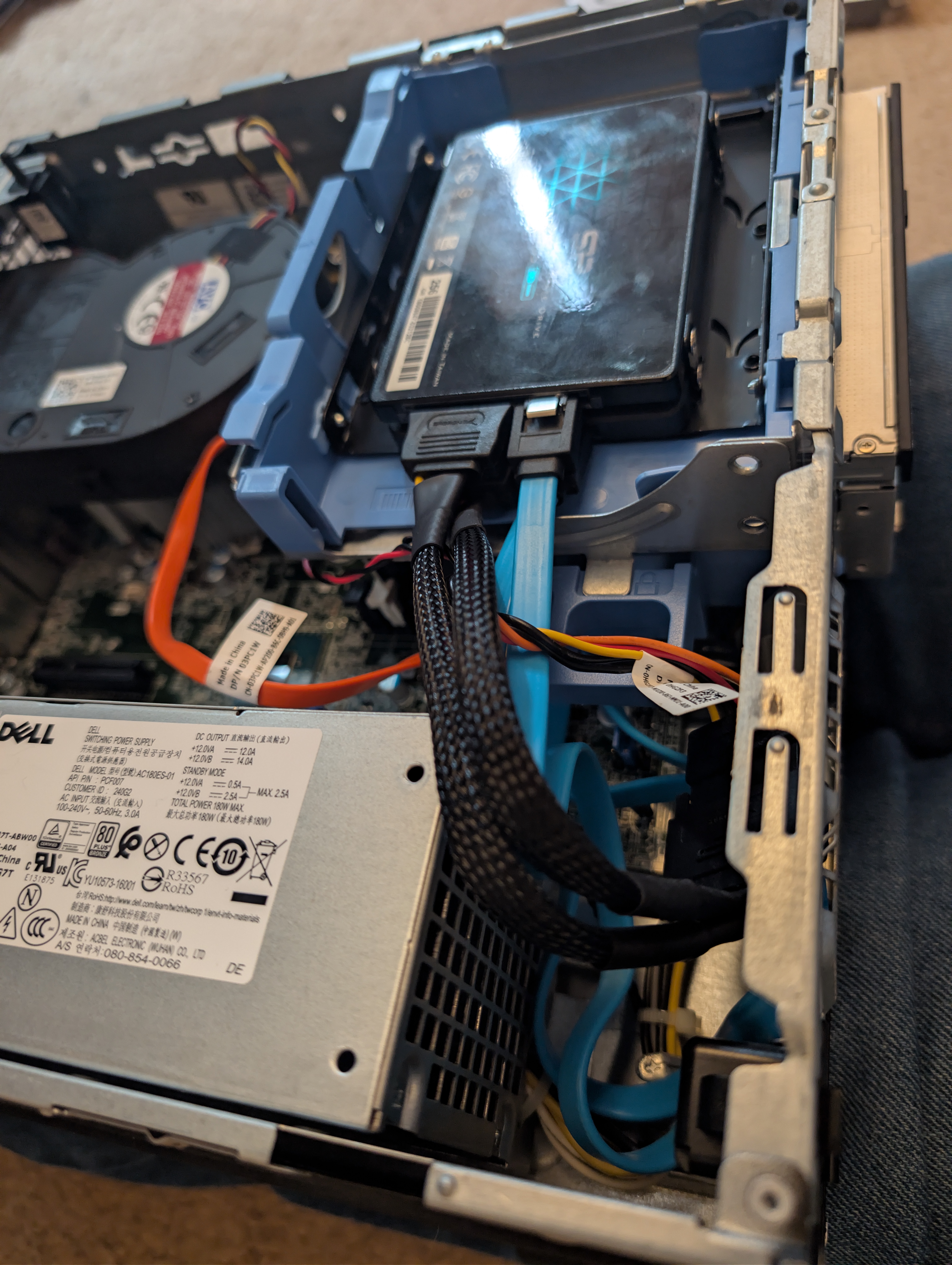 Dual-drive adapter build step 10