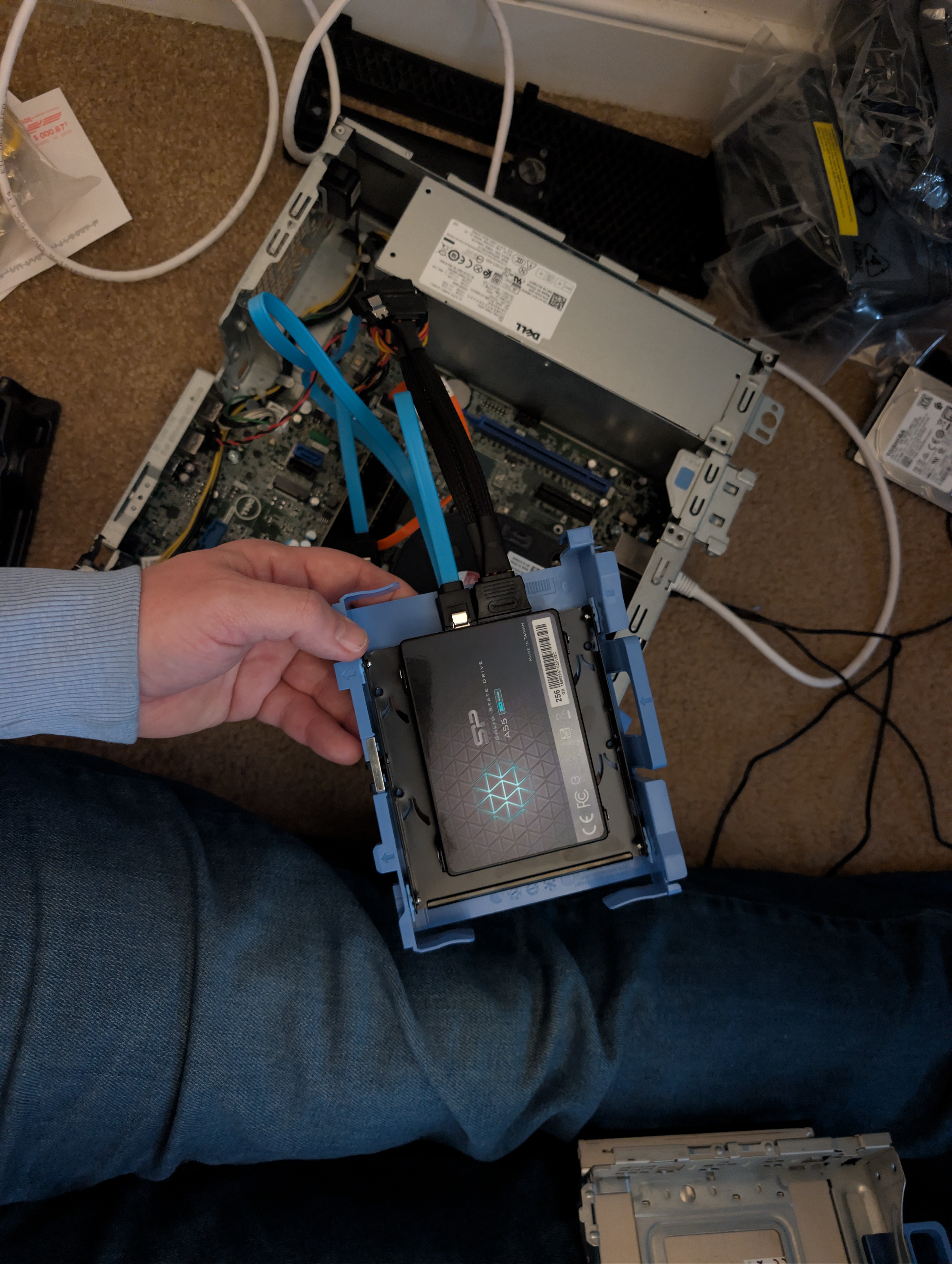 Dual-drive adapter build step 7