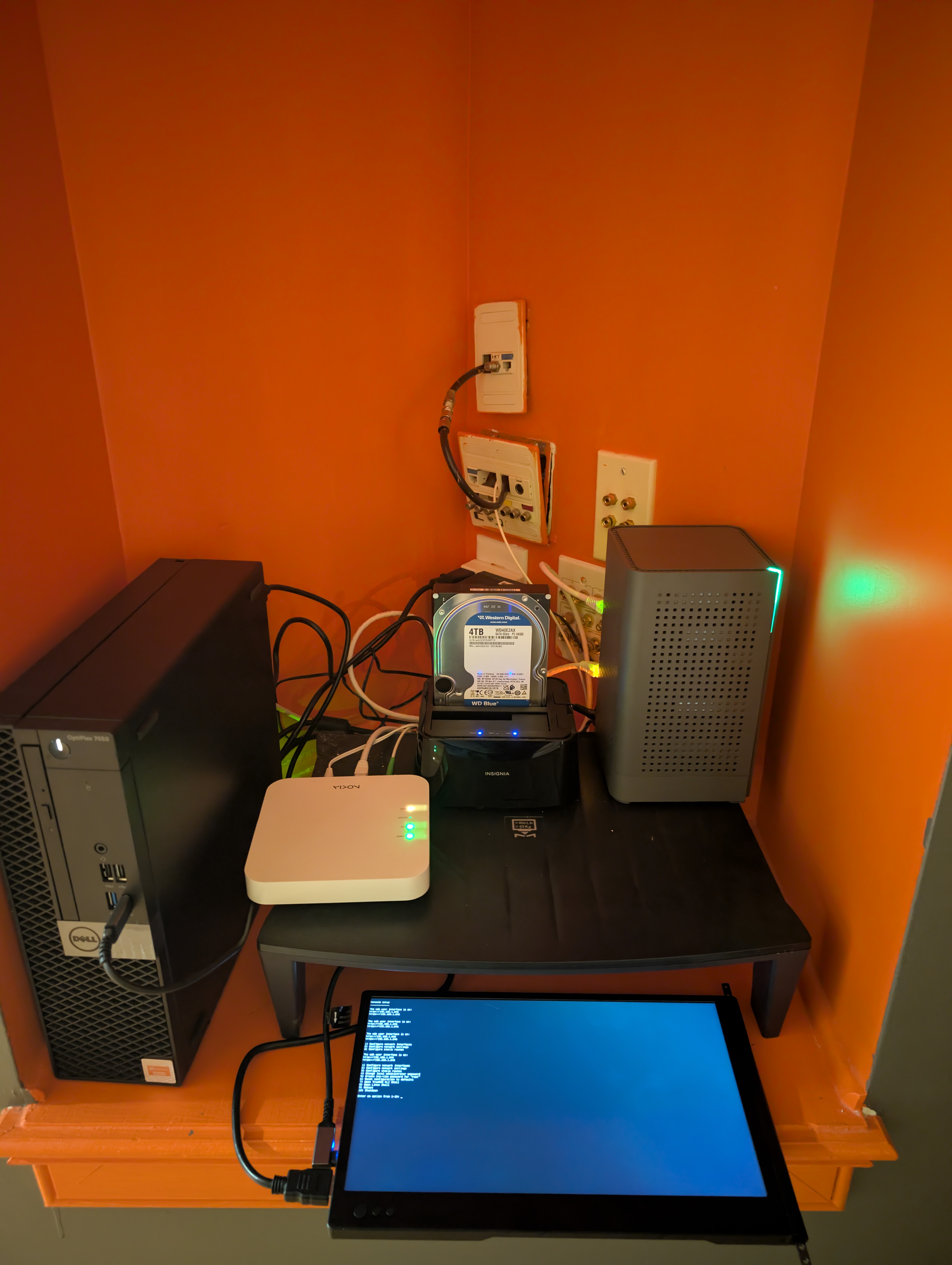 Homelab Cubby Rack